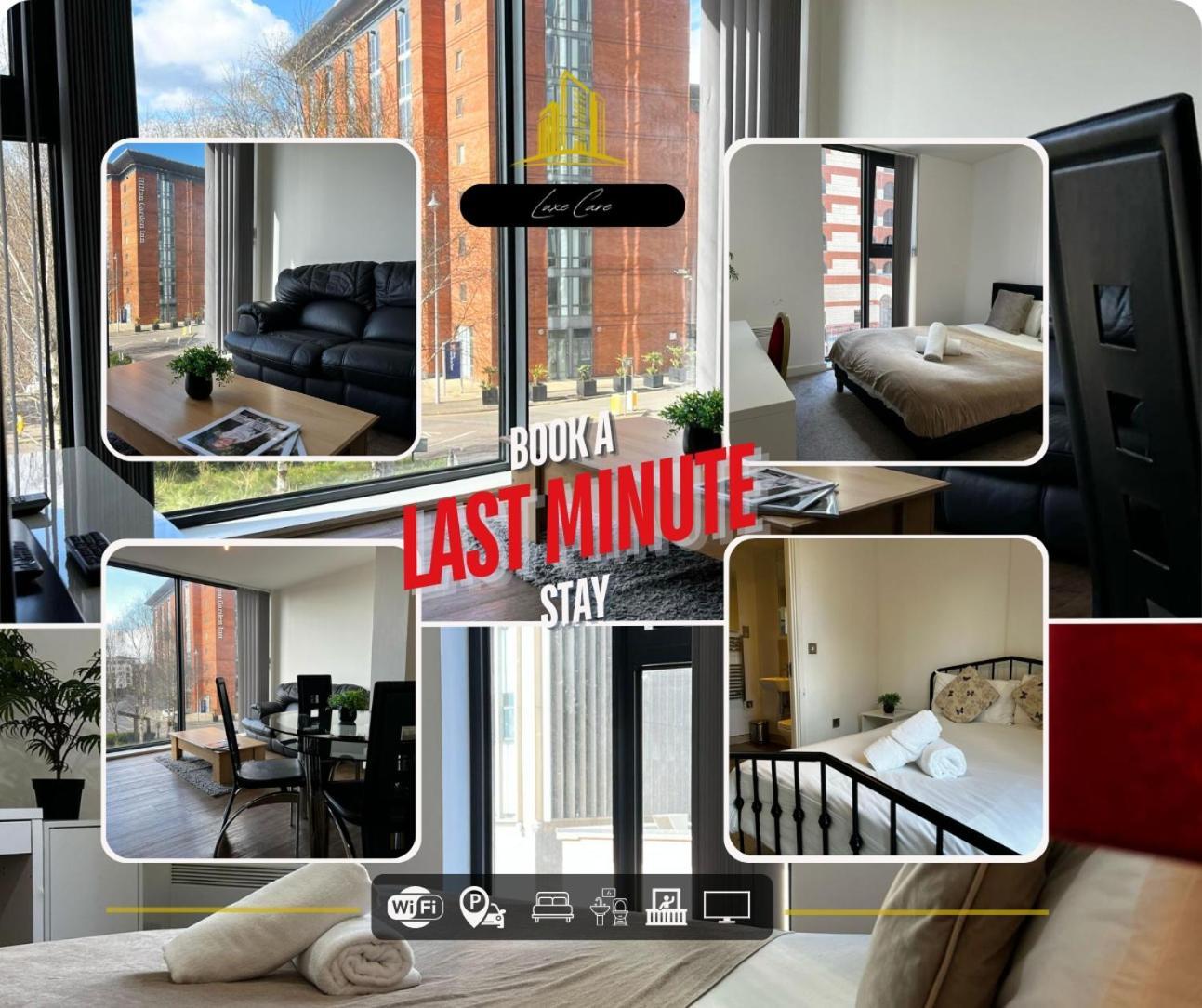 Last-Minute Specials L Book It Now L Sleeps Up To 4 L 2 Bed 2 Bath - Gym - Prime Birmingham Location L Jvt Short Lets Exterior photo